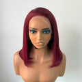 Lace frontal Bob wig Burgundy