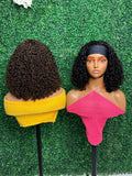 16  inch Pixie curly headband wig