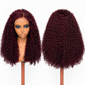 Pixie Curls Burgundy lace frontal